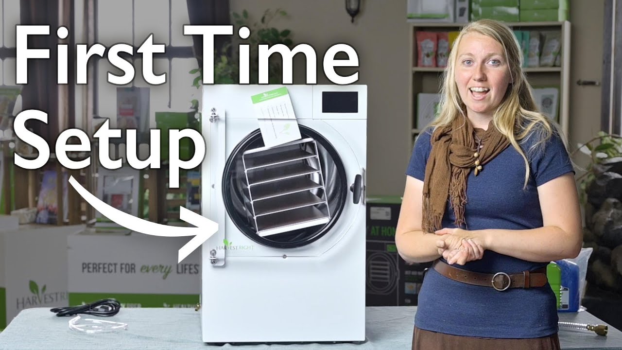 Harvest Right Freeze Dryer First-Time Setup Walkthrough