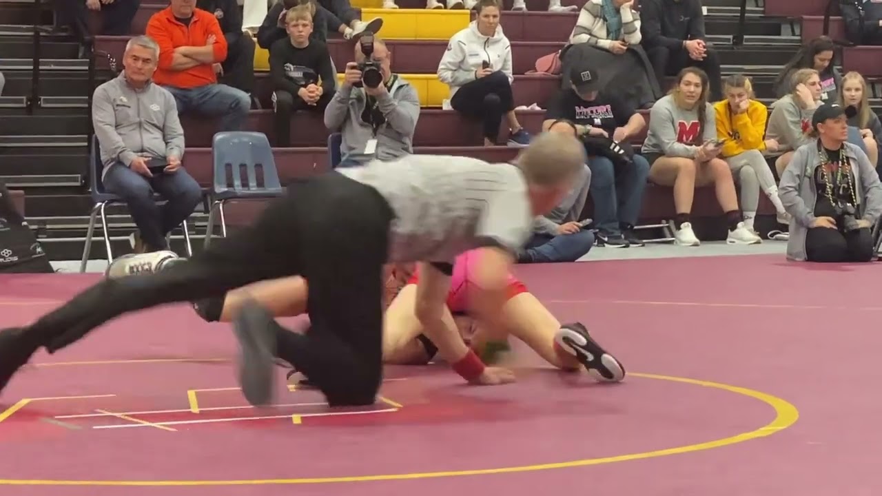 100lbs Women of Ironman Final 2023, Jaclyn Bouzakis, Wyoming Seminary v Kendall Moe Hamilton Heights