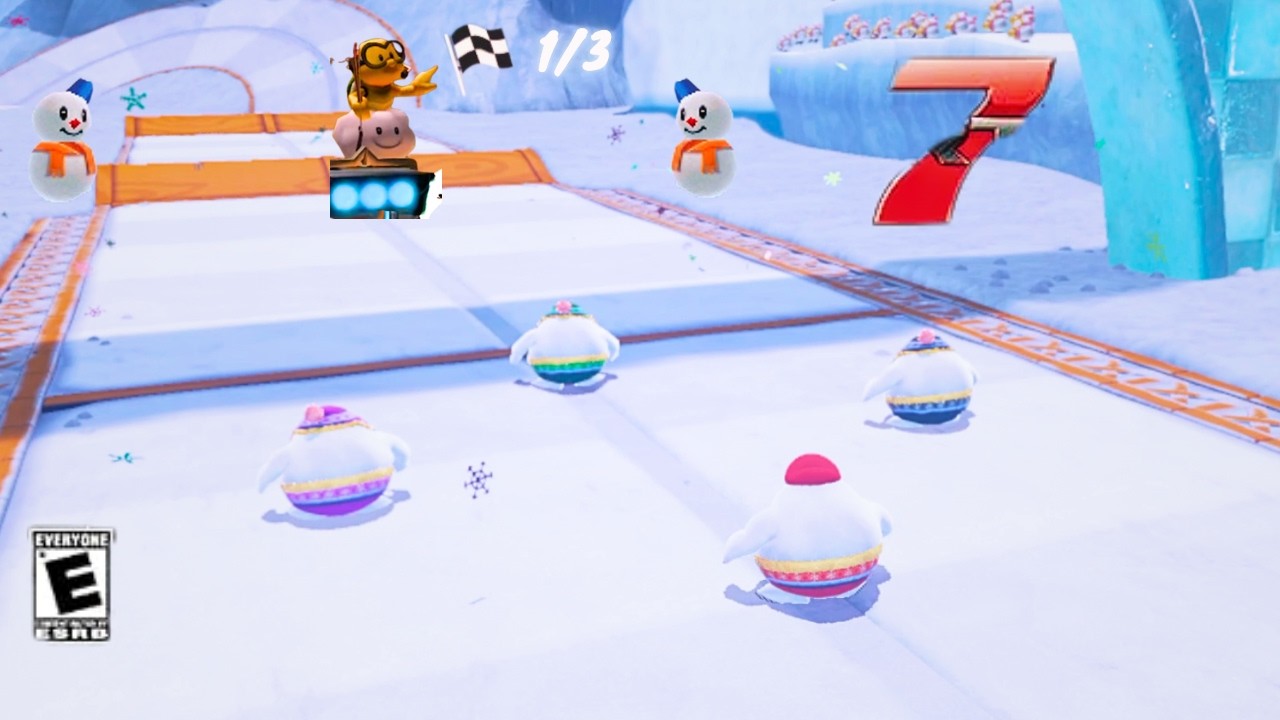This Game Brought me Mario Kart 7 Nostalgia| Super Mario Odyssey Ep. 7 Snow Kingdom