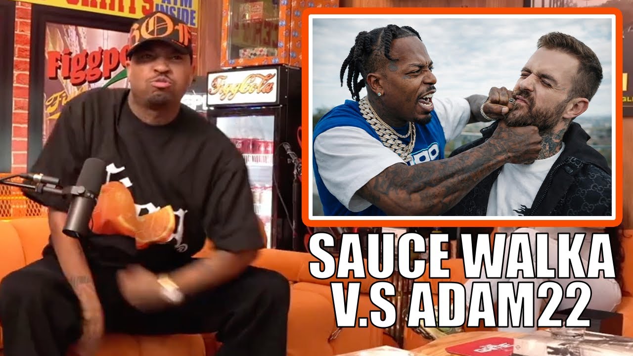 Sauce Walka бросает вызов Adam22 за Fade и предлагает ему сыграть миллион за миллион.