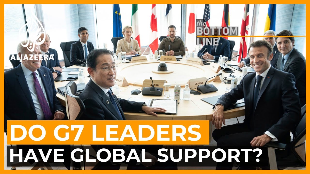 On China and Ukraine, does the G7 have the world&rsquo;s support? | The Bottom Line