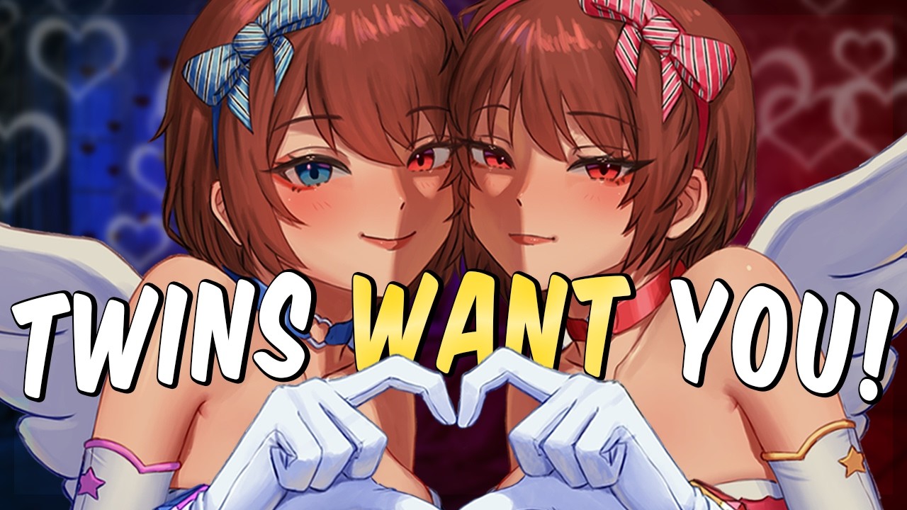 Twin Cupids Both Want You.. So You Take On Both! ❤️【 Binaural Confession RP 】