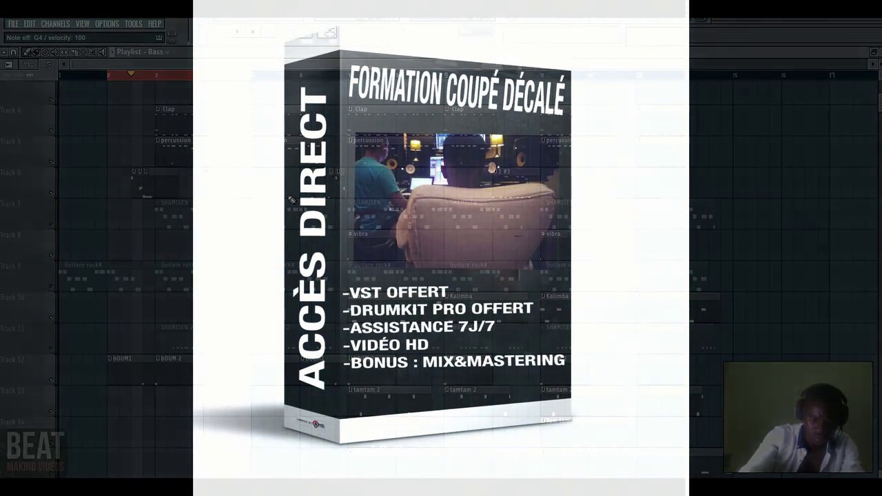 Comment Faire un Beat coup&eacute; d&eacute;cal&eacute; sur Fl-Studio (Extrait Formation Coup&eacute; D&eacute;cal&eacute;)