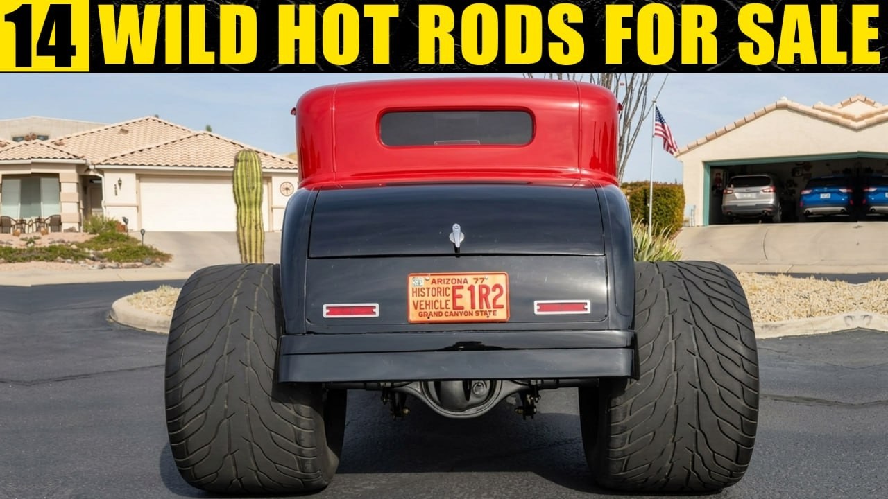 14 Hot Rods for Sale &ndash; Loud, Fast & Crazy! 🔥