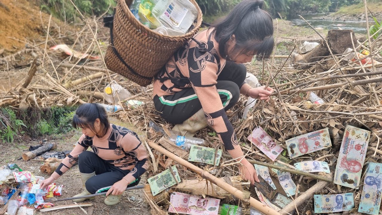 I FOUND TREASURE IN 30 DAYS OF LUCKY TRASH COLLECTION! | Tiểu Liễu-17 year old