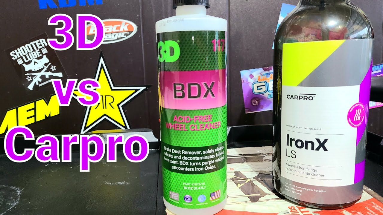 [VS] Cheap vs Expensive Iron Fallout Removers - Carpro Iron X & 3D BDX