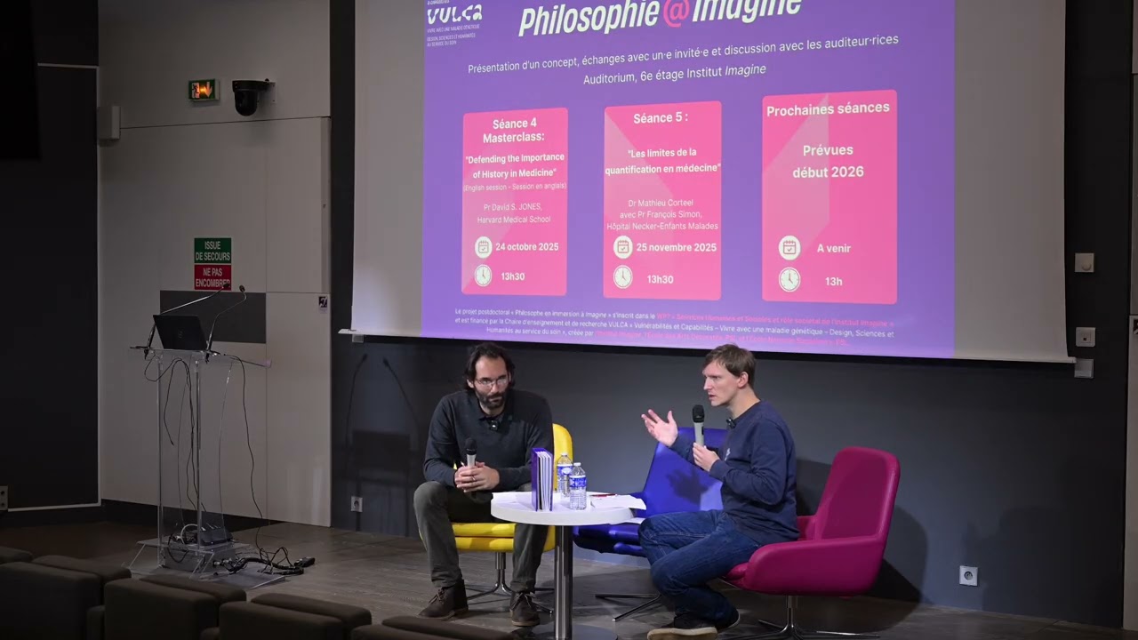 Replay Philosophie@Imagine “Les limites de la quantification en médecine”
