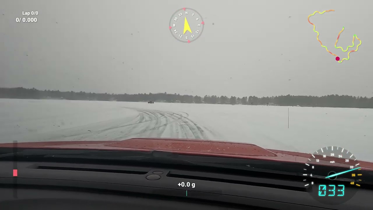 Ice Driving Usa - 2025 - Rylan Day 2 long course