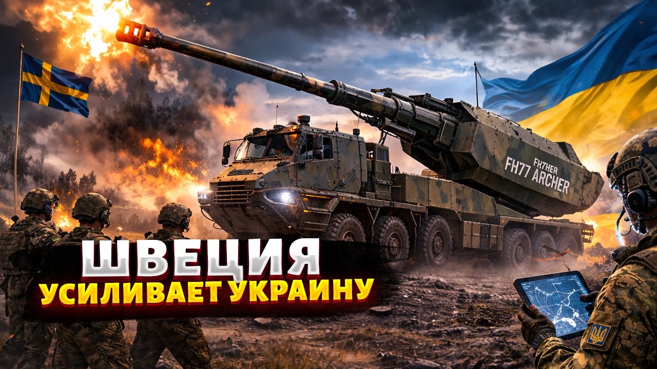 Украина получила FH77 Archer &mdash; самую грозную САУ мира! Что скрывает эта артиллерия | Арсенал