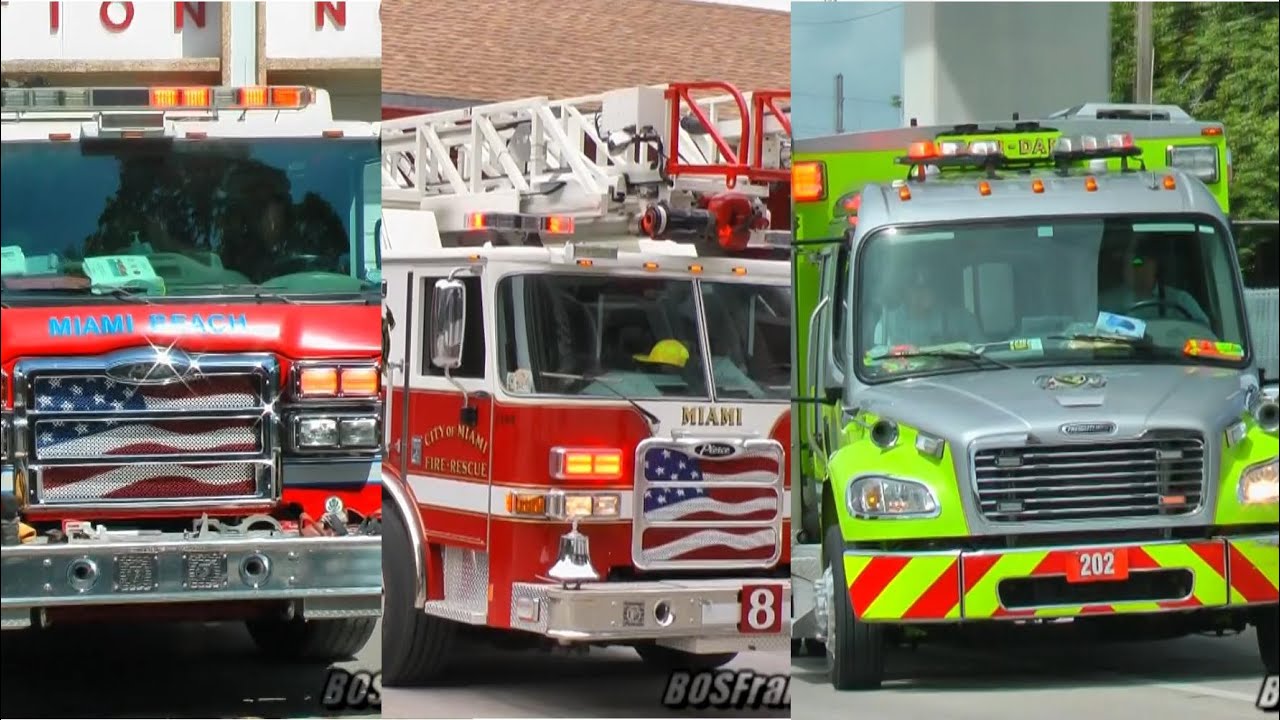 [Fire Rescue] City of Miami + Miami-Dade + Miami Beach + Coral Gables