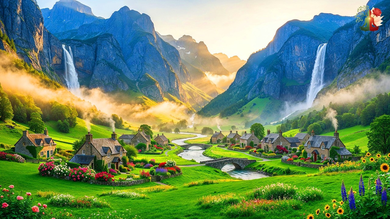 (No Ads) Morning Relaxing Music – Beautiful Spring  Euphoric Energy & Stress Relief for a Calm Start