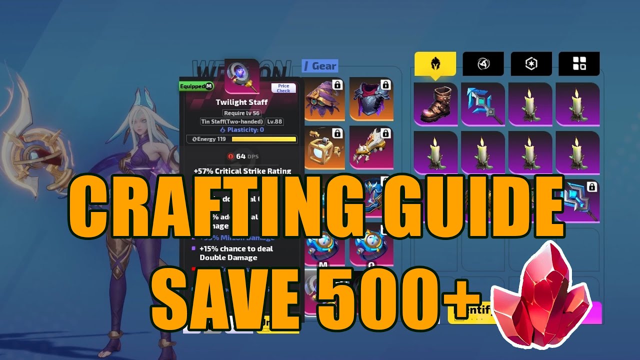 Torchlight Infinite Crafting Guide SS2 - Save The Most Flame Elementium with these Crafting Methods