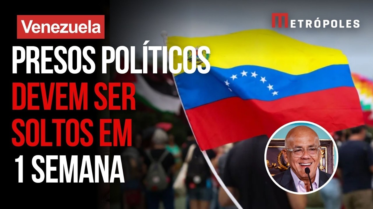 Venezuela promete libertar presos políticos até sexta-feira
