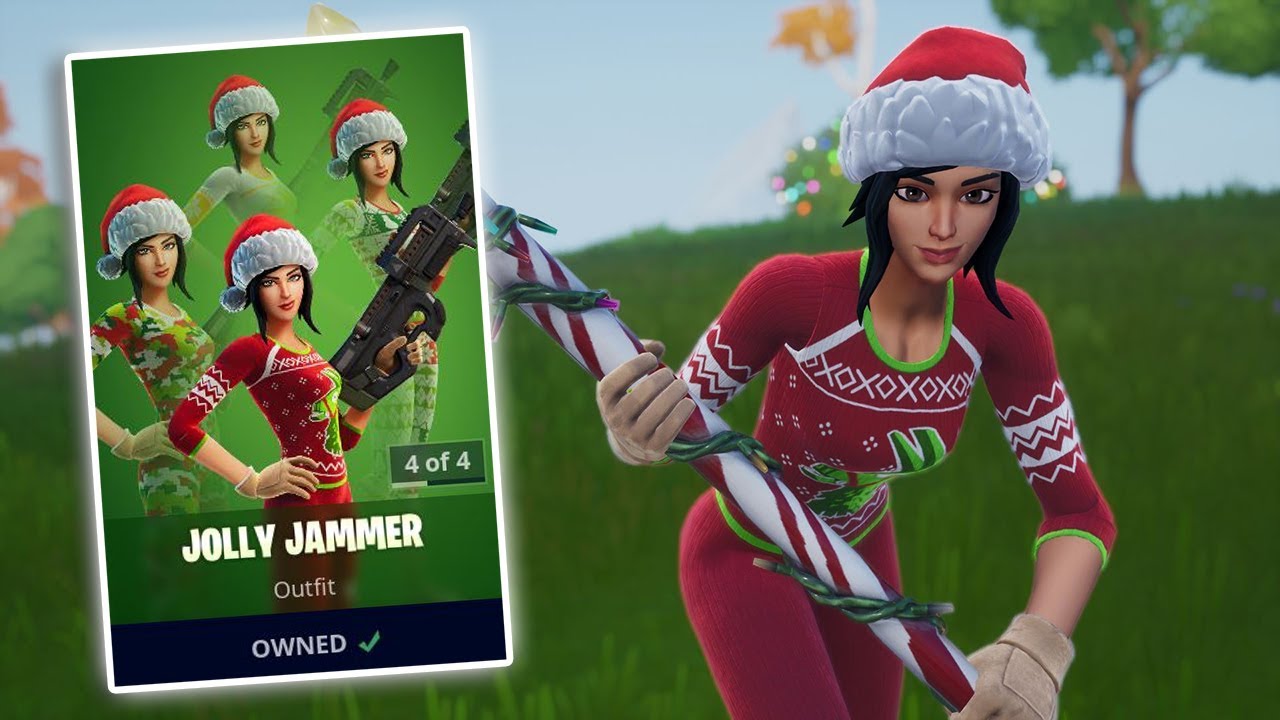 NEW JOLLY JAMMER Skin Gameplay in Fortnite!