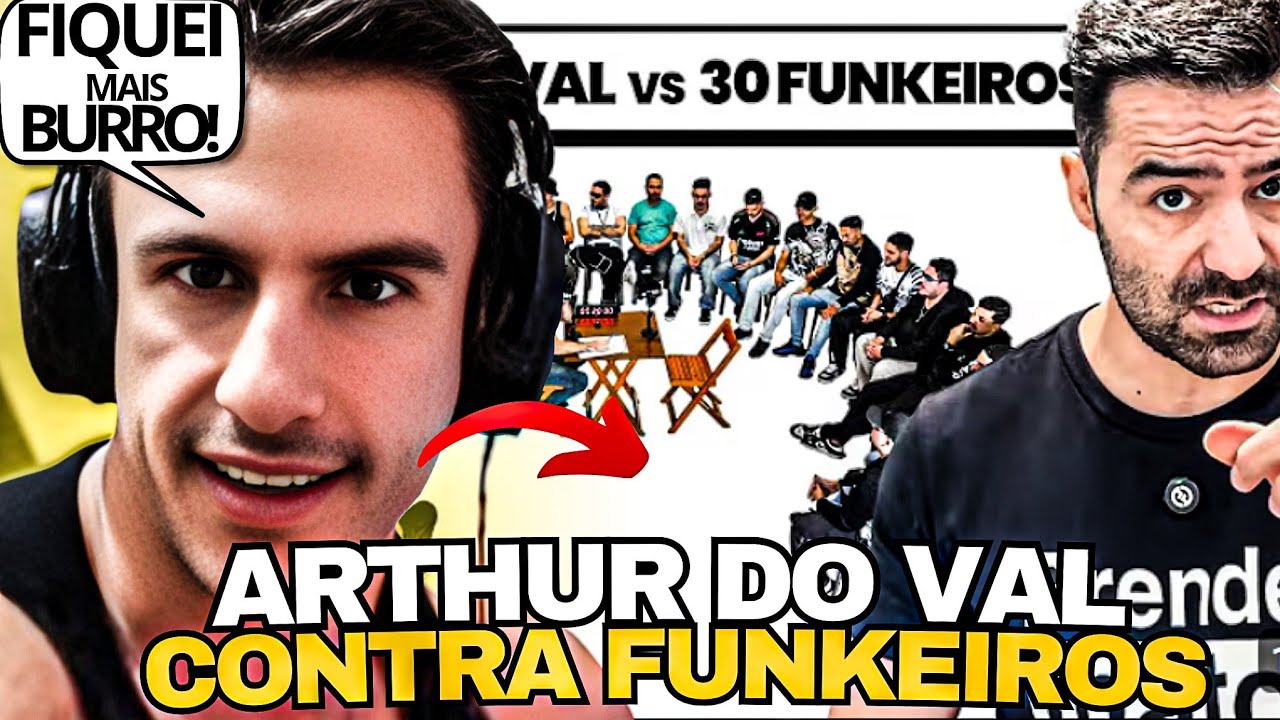 SUPER XAND&Atilde;O REAGE A 1 MBL X 30 FUNKEIROS | FT. ARTHUR DO VAL | COMPLETO!