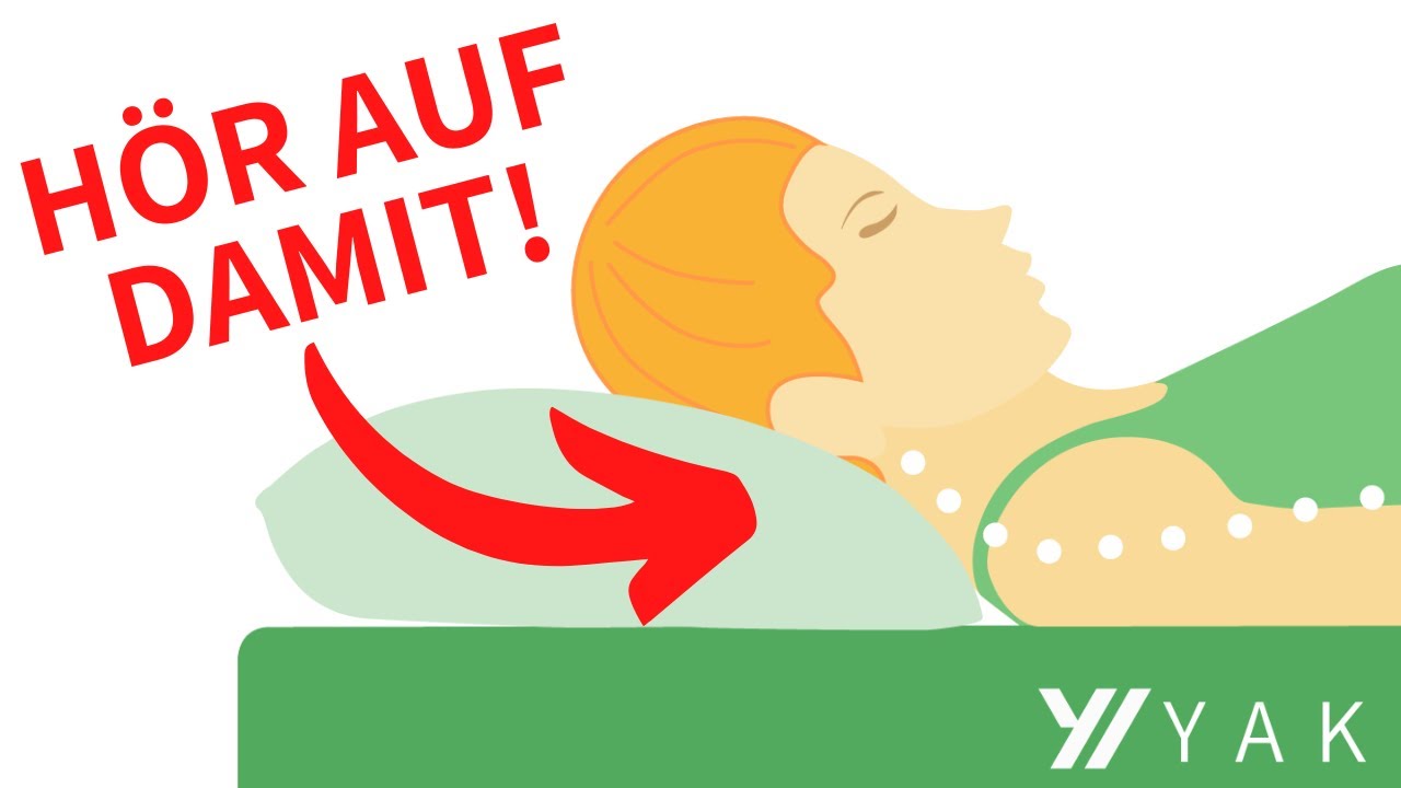 87% nutzen das FALSCHE Kopfkissen! Du auch!? ❌