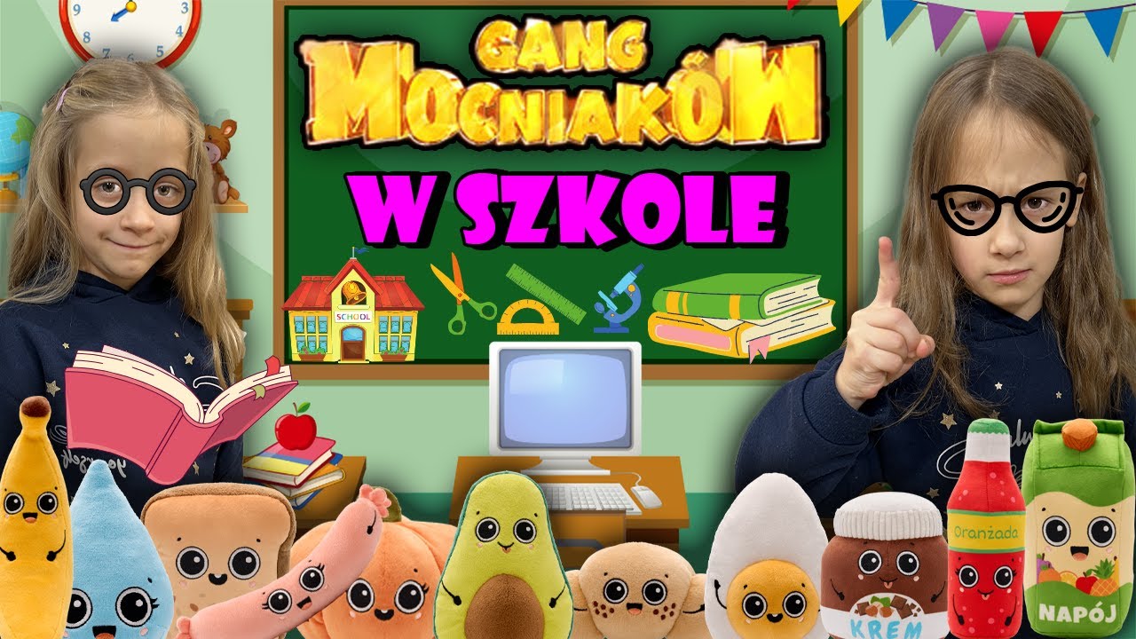 GANG MOCNIAKÓW W SZKOLE 😊 NELA I LILA TO NAUCZYCIELKI