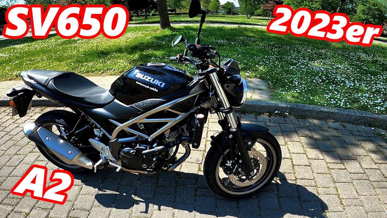 Suzuki SV650 E5 EZ:2023 A2 BIKE /Ersatzfahrzeug
