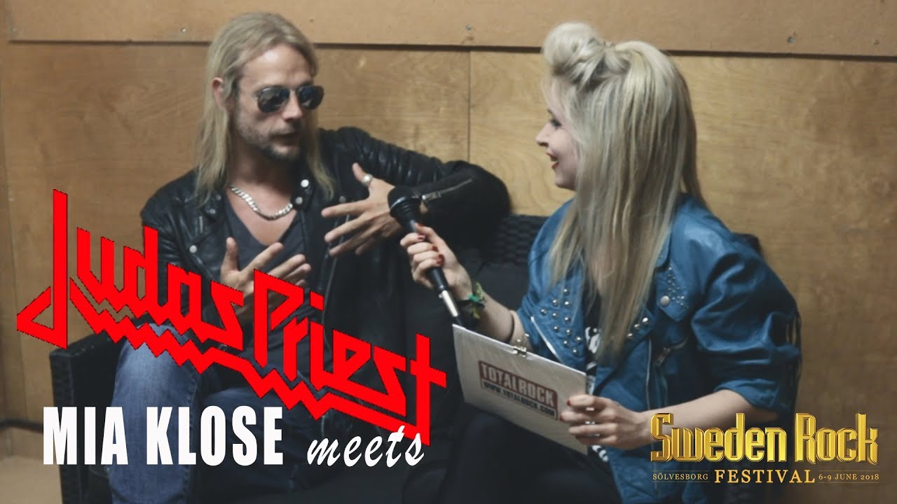 Judas Priest - Richie Faulkner Interview Sweden Rock Festival 2018