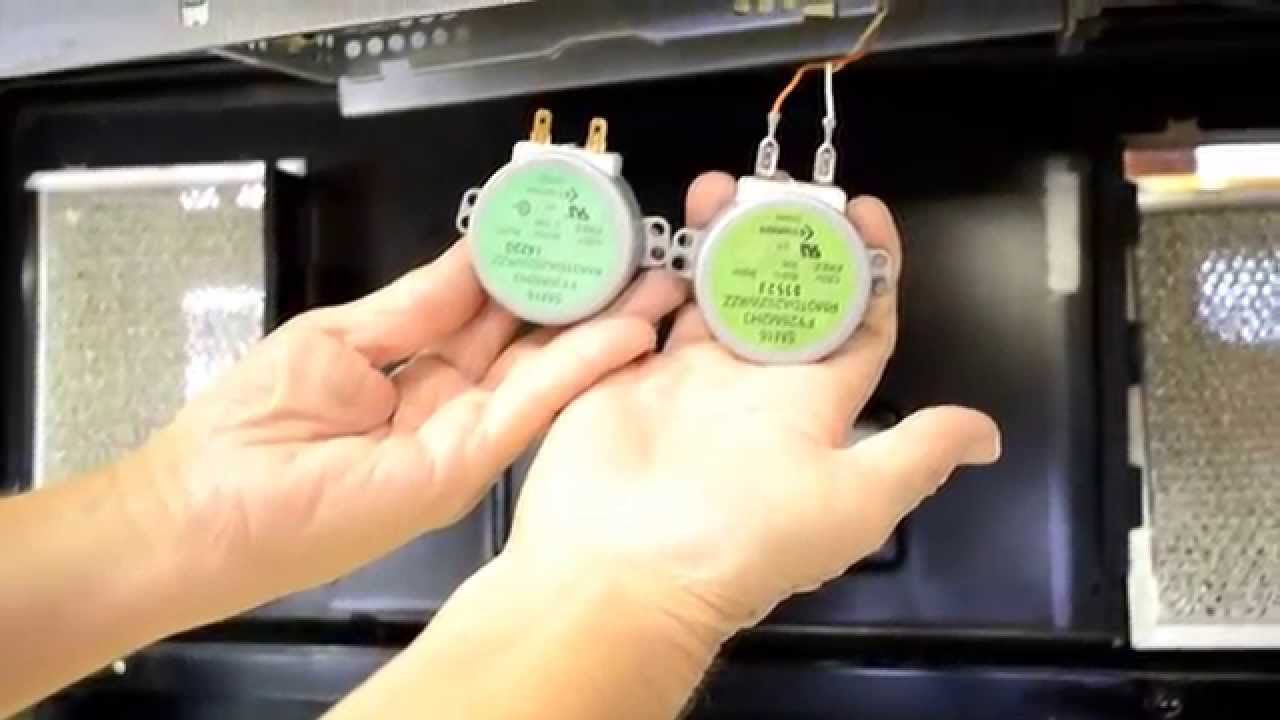 Sharp microwave oven carousel turntable repair