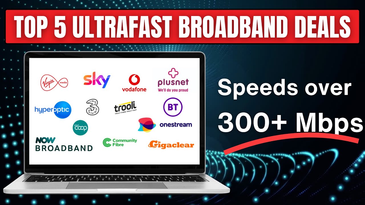 TOP 5 Ultrafast Broadband Only Deals in 2025