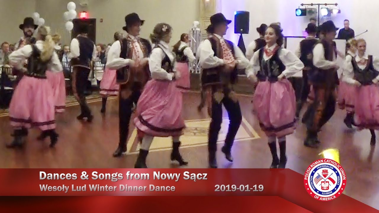 Dances and songs from Nowy Sącz by Wesoły Lud