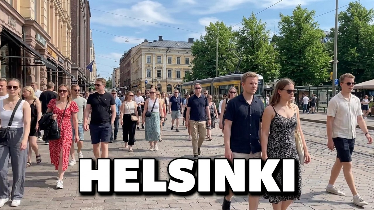 Helsinki Summer Afternoon 😈 Welcome to the Capital of Finland! 🇫🇮🇫🇮
