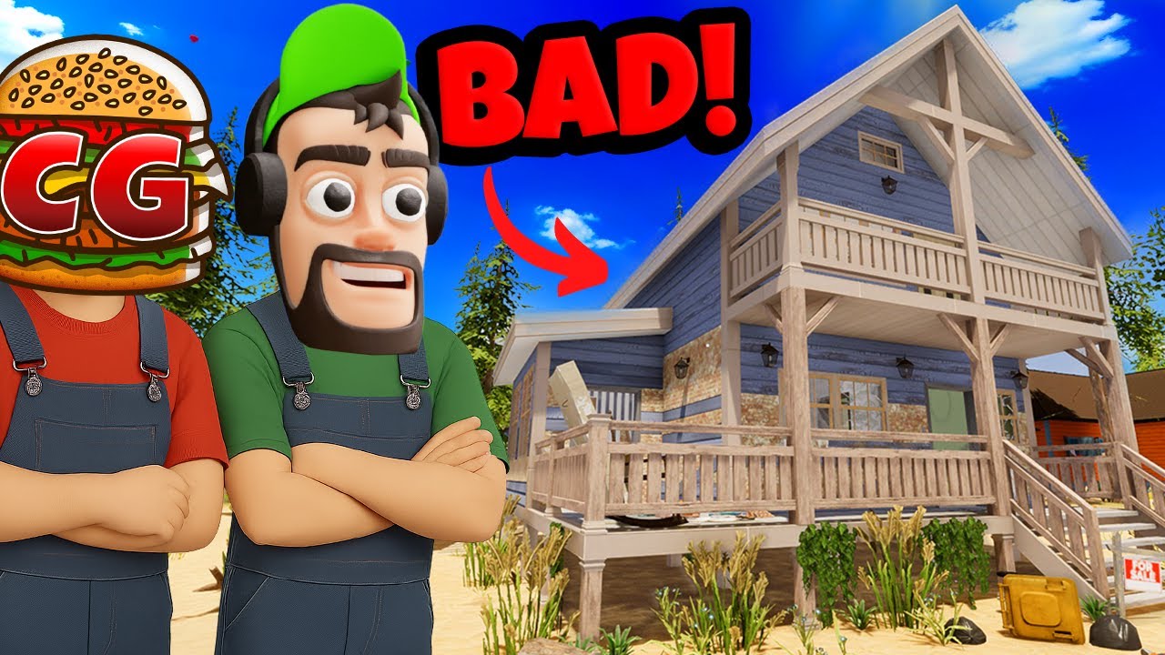 We Tried to Flip a FLOODED Beach House in House Flipper 2 Multiplayer!