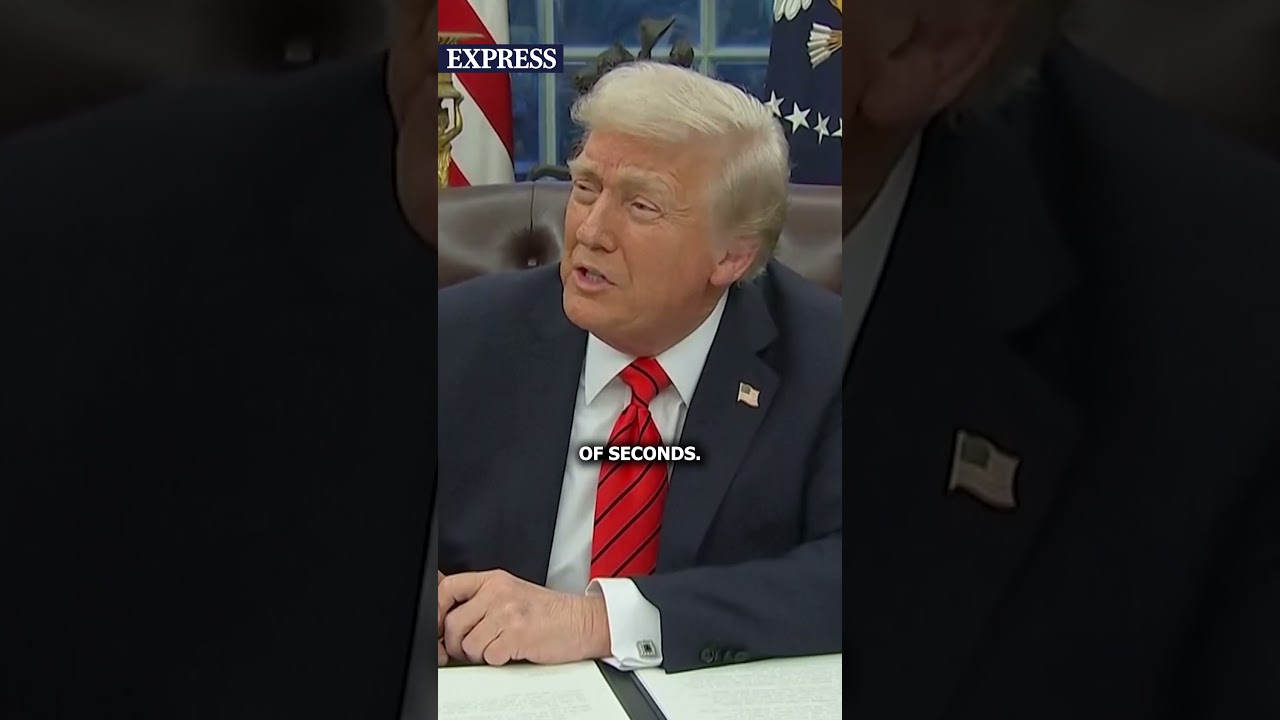 Donald Trump uses executive orders to ban paper straws | 'WE ARE GOING BACK TO PLASTIC STRAWS'