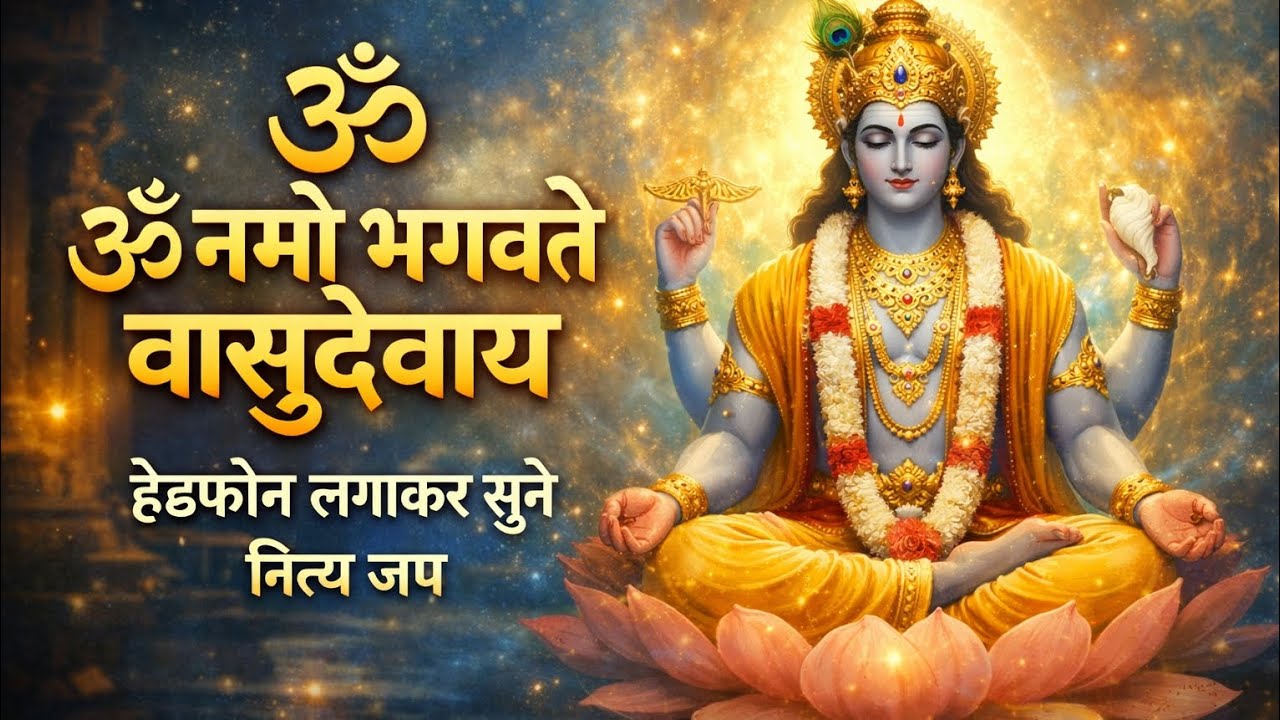 श्री विष्णु महामंत्र 108 बार । Shri Vishnu Mahamantra 108 times