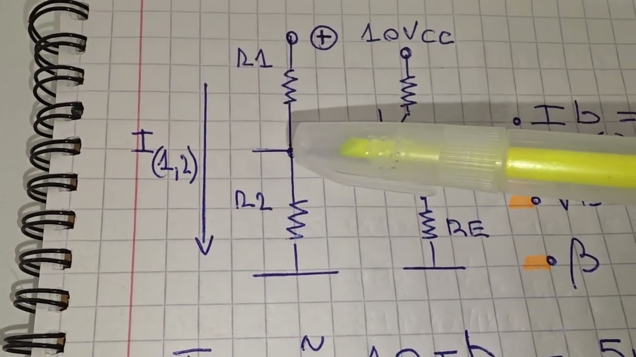 Vid 2: MAL Cálculo de resistencias, divisor de tensión, base transistor, etapa amplificadora 