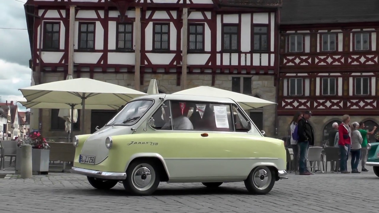 ZÜNDAPP JANUS I. G. AUSFAHRT NACH FORCHHEIM AM 01.JULI 2017