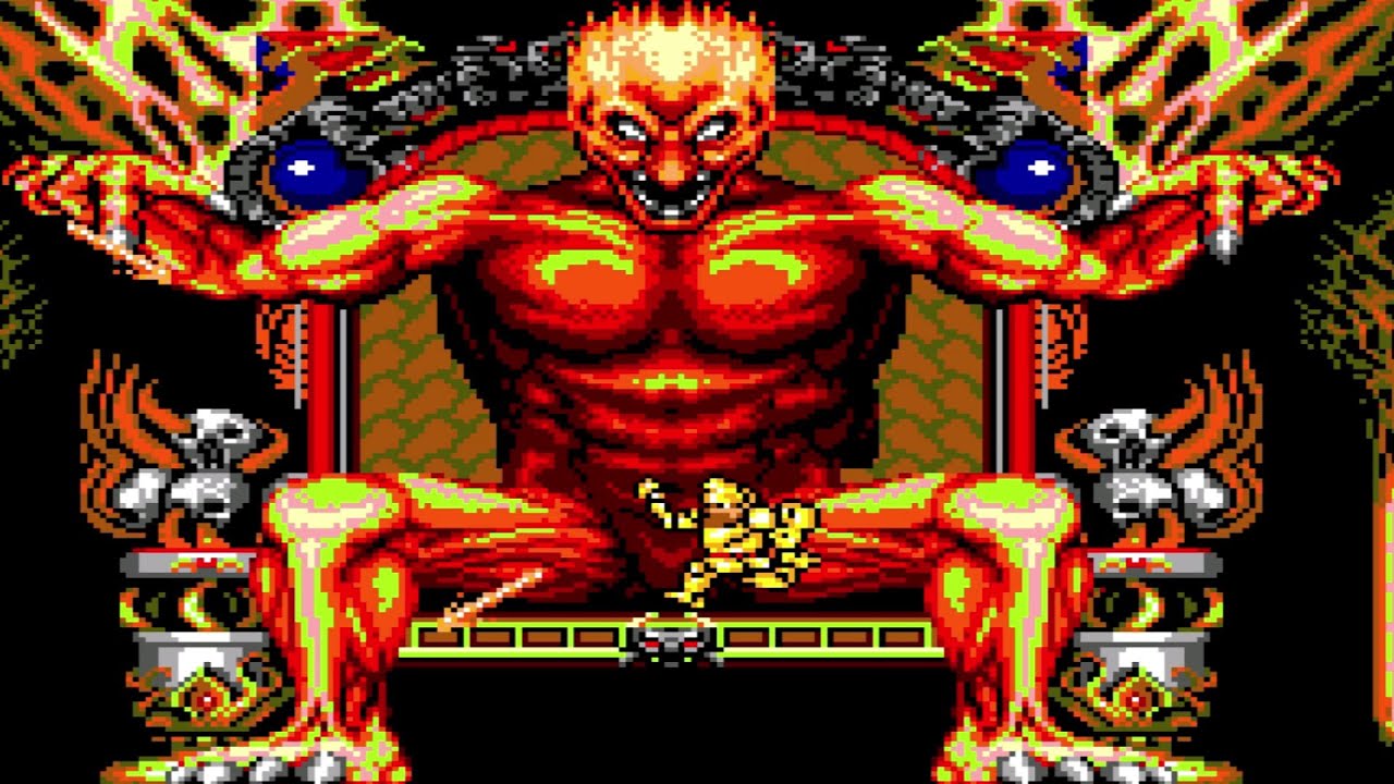 Ghouls 'n Ghosts (Master System) All Bosses (No Damage)