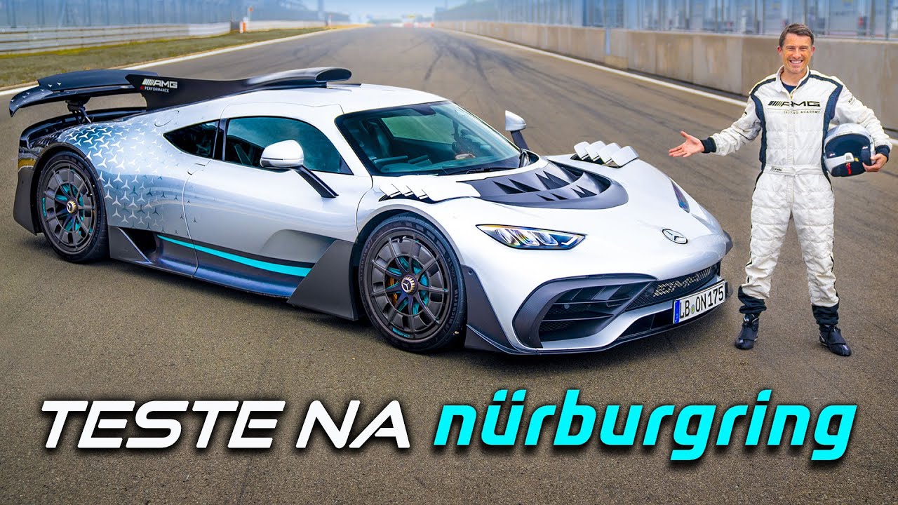Eu dirigi o Mercedes-AMG ONE em Nürburgring!