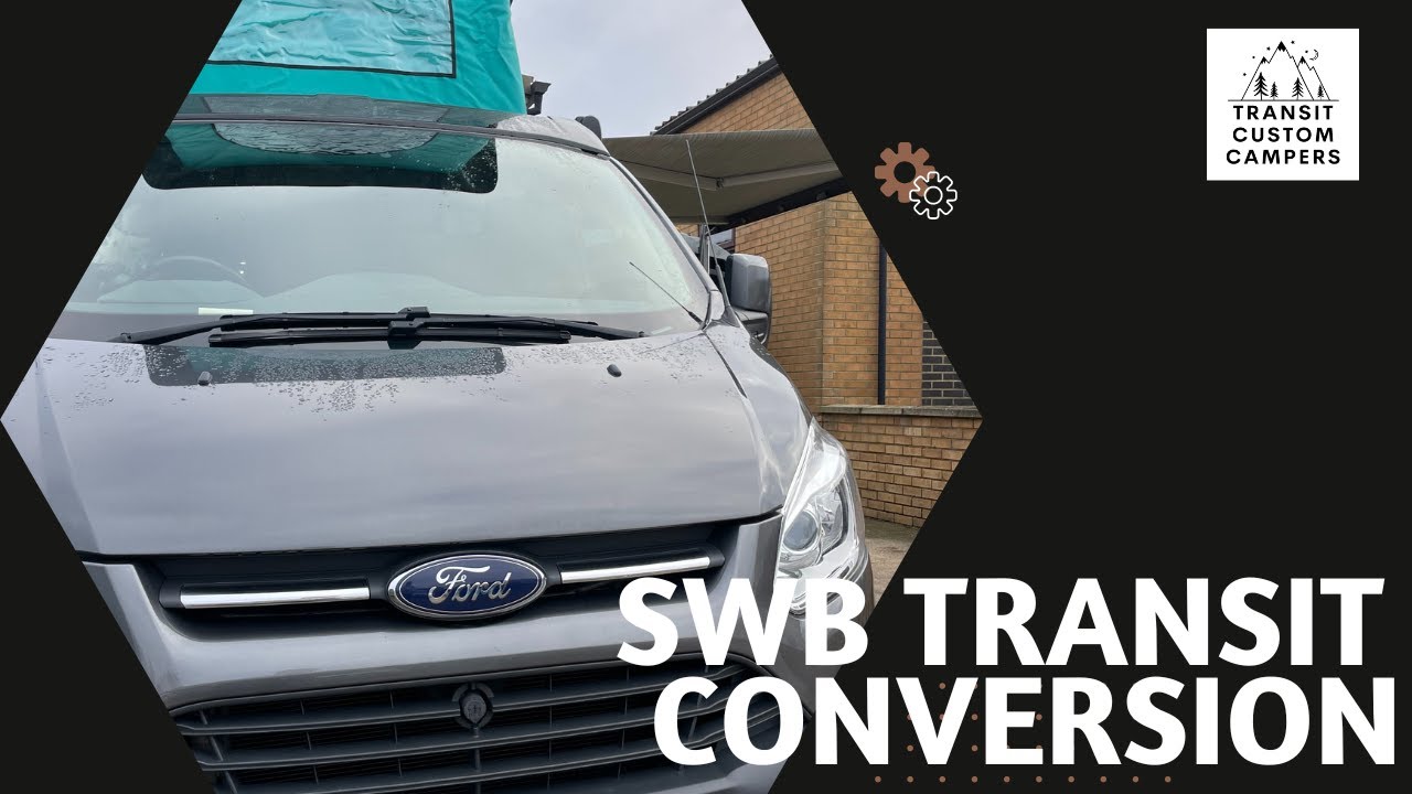 Transit Custom Campervan Conversion - SWB crew cab to 4-berth campervan