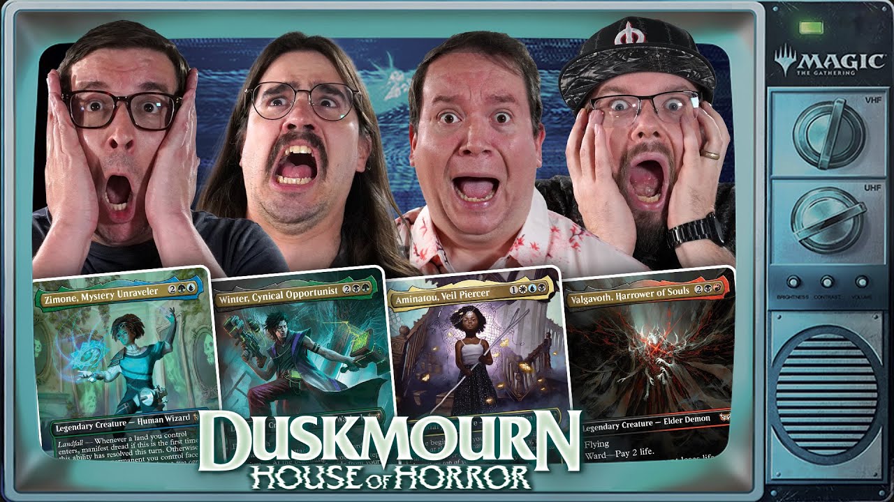 FIRST LOOK DUSKMOURN COMMANDER | Aminatou VS Zimone VS Valgavoth VS Winter #sponsored