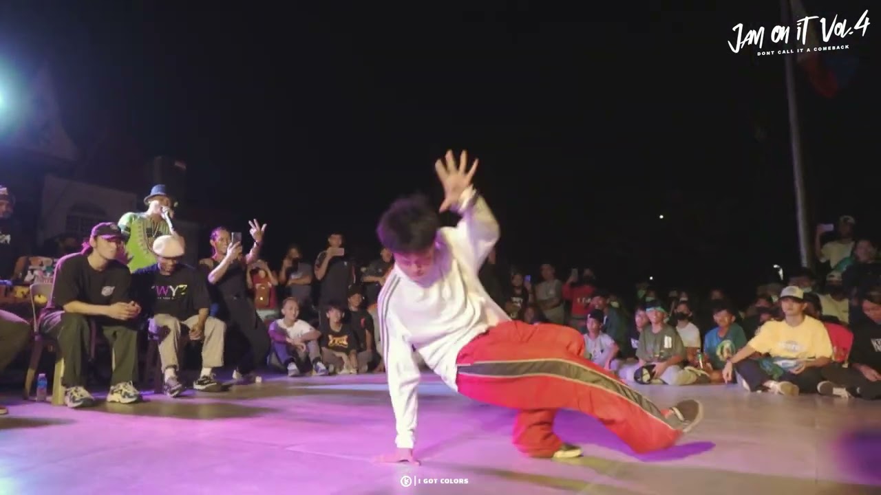 Bboy EZ Cheeze vs Bboy Dondon | 1v1 Kidz Breaking Top 16 | Jam On It Vol 4