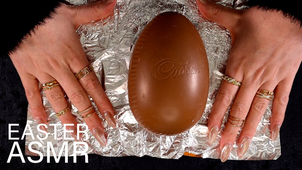 ASMR Easter treats unboxing (🎧 soft spoken, tapping, crinkles)