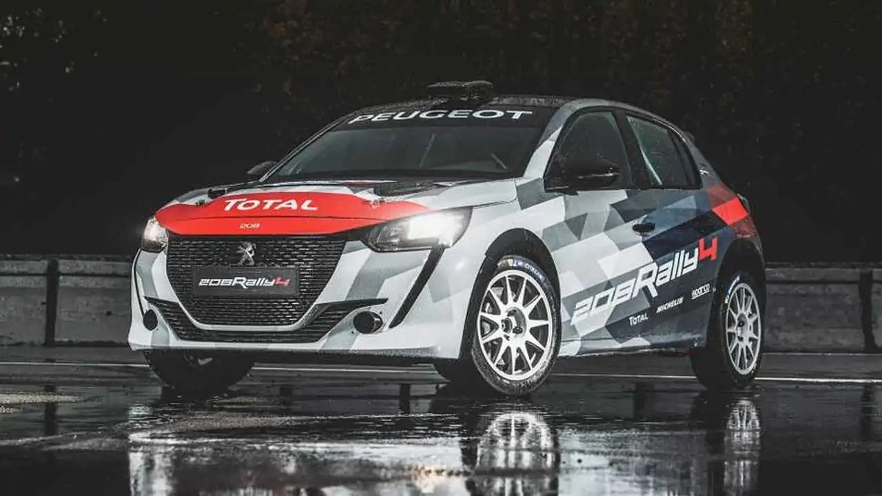 Peugeot 208 Rallye nuit AC Rallye