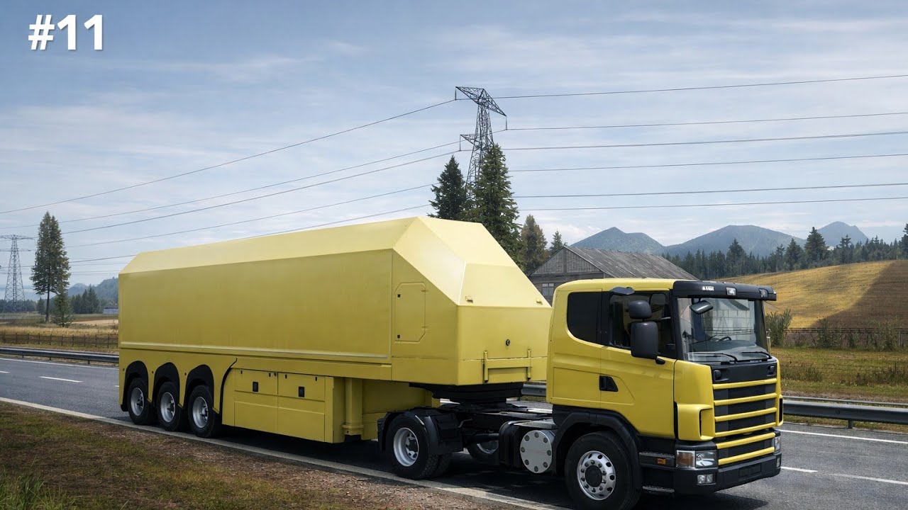 🚛 Truckers of Europe 3|#11| ☁️realistic gameplay 🎮 realistic driving 🚦 heavy cargo 🪨 realistic truck