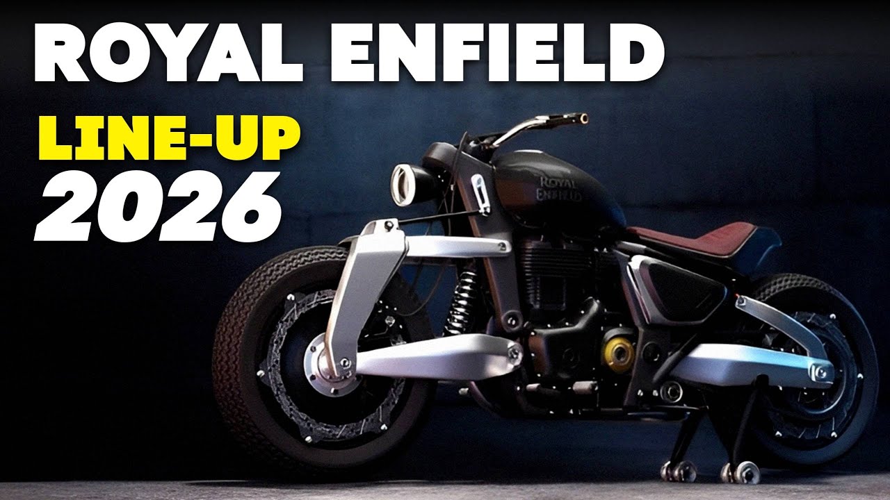 13 Upcoming ROYAL ENFIELD Bikes In 2026: ⚡ Hunter450, GT450, RE750 !⚡