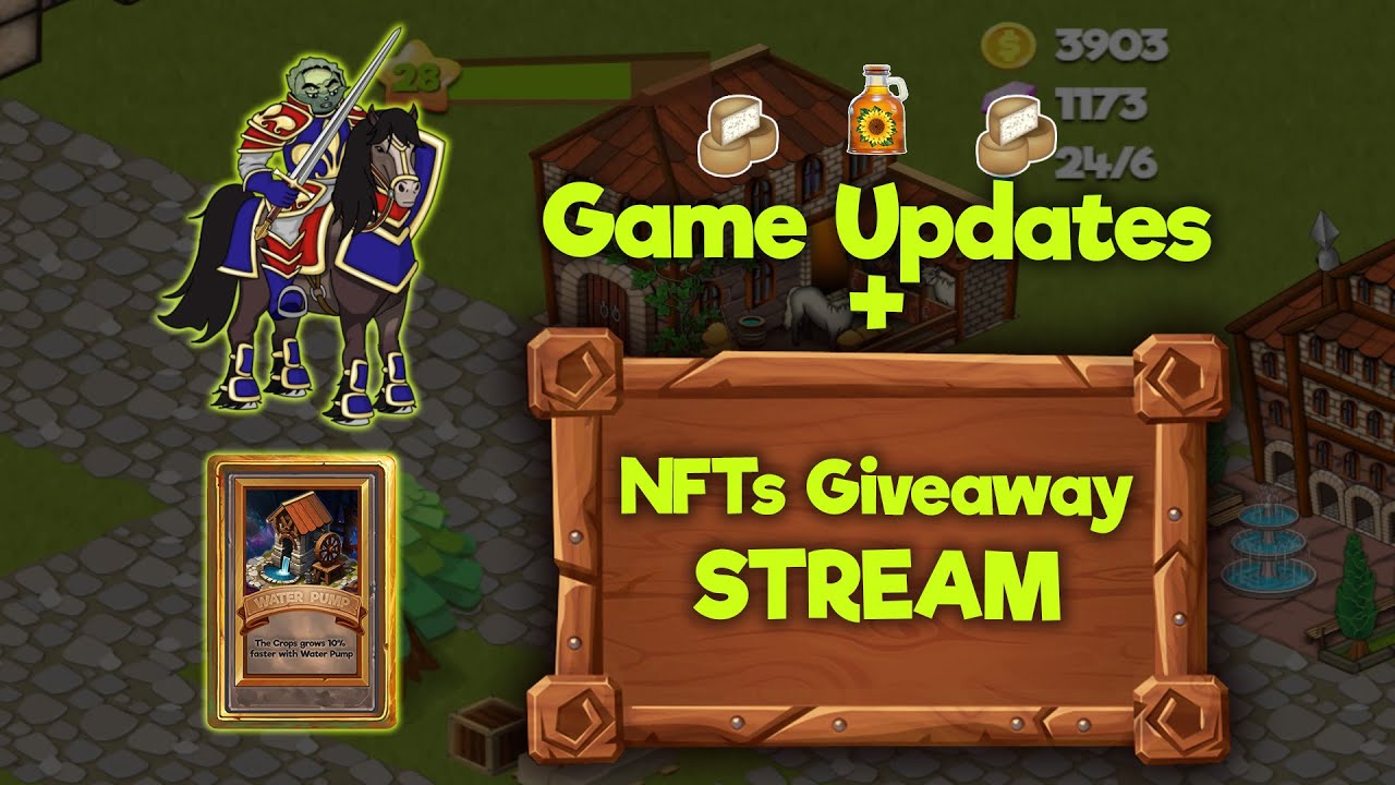 Weekend NFTs Giveaway Stream (Week 38) - Veggies Farm Play To Earn Game - Best NFT Game 2023