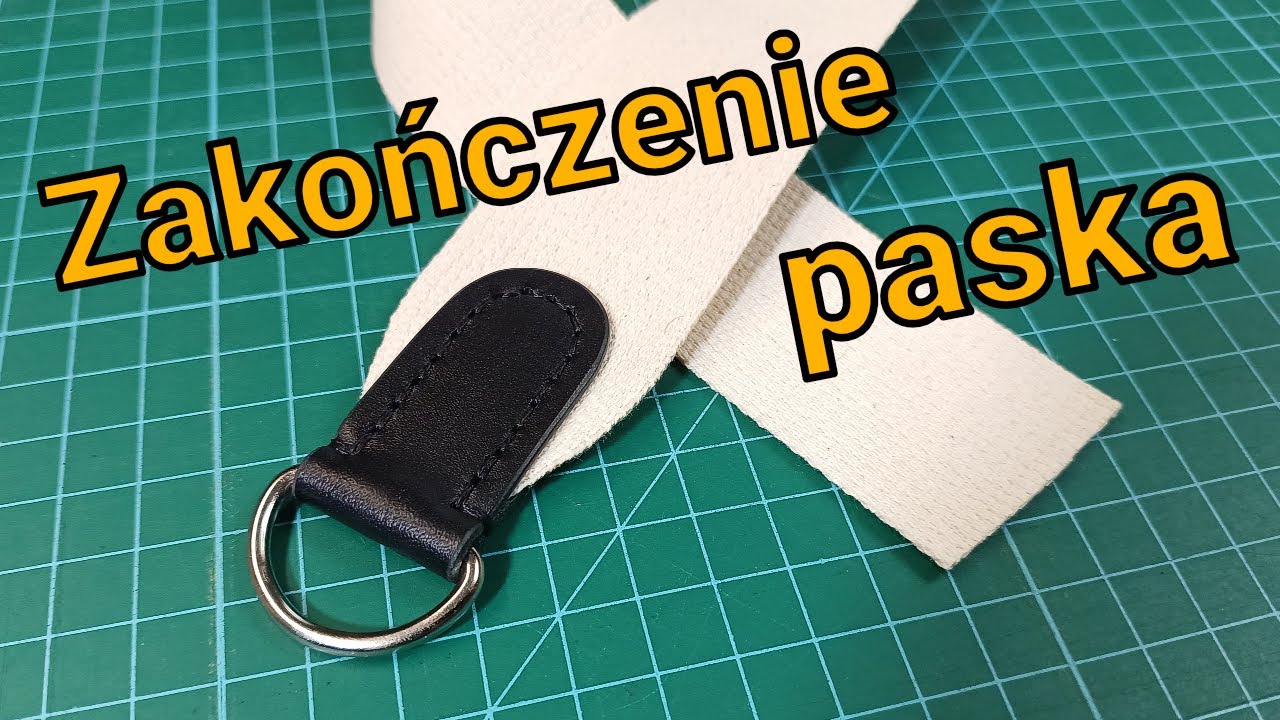 Jak zakończyć pasek do torebki? - tutorial krok po kroku