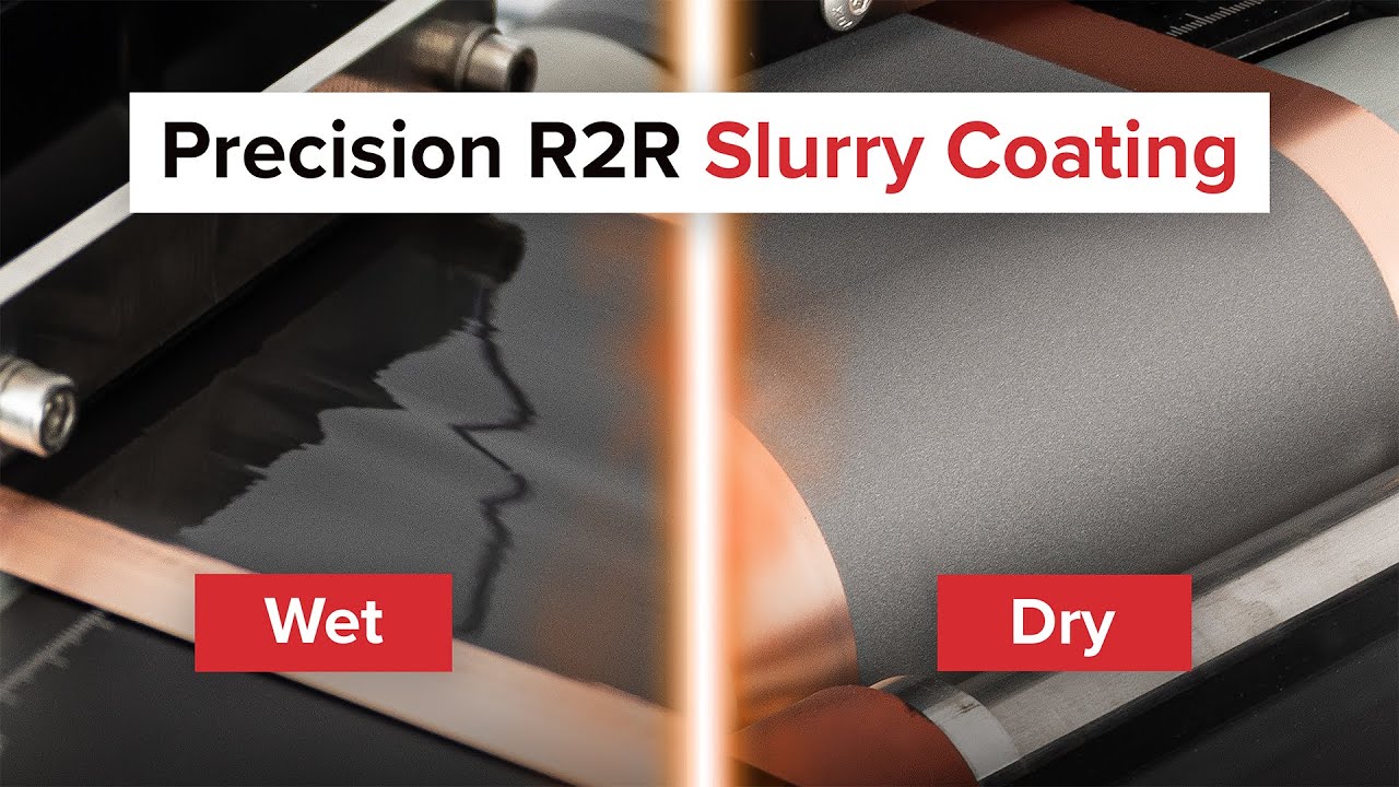 Slurry Coater for Uniform Lab-Scale Wet Film Coating (Roll-to-Roll)