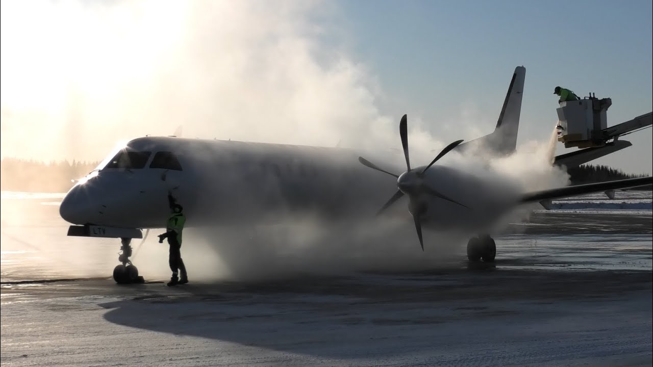 4K | Saab Aircraft Saab 2000 SE-LTV at Tampere-Pirkkala