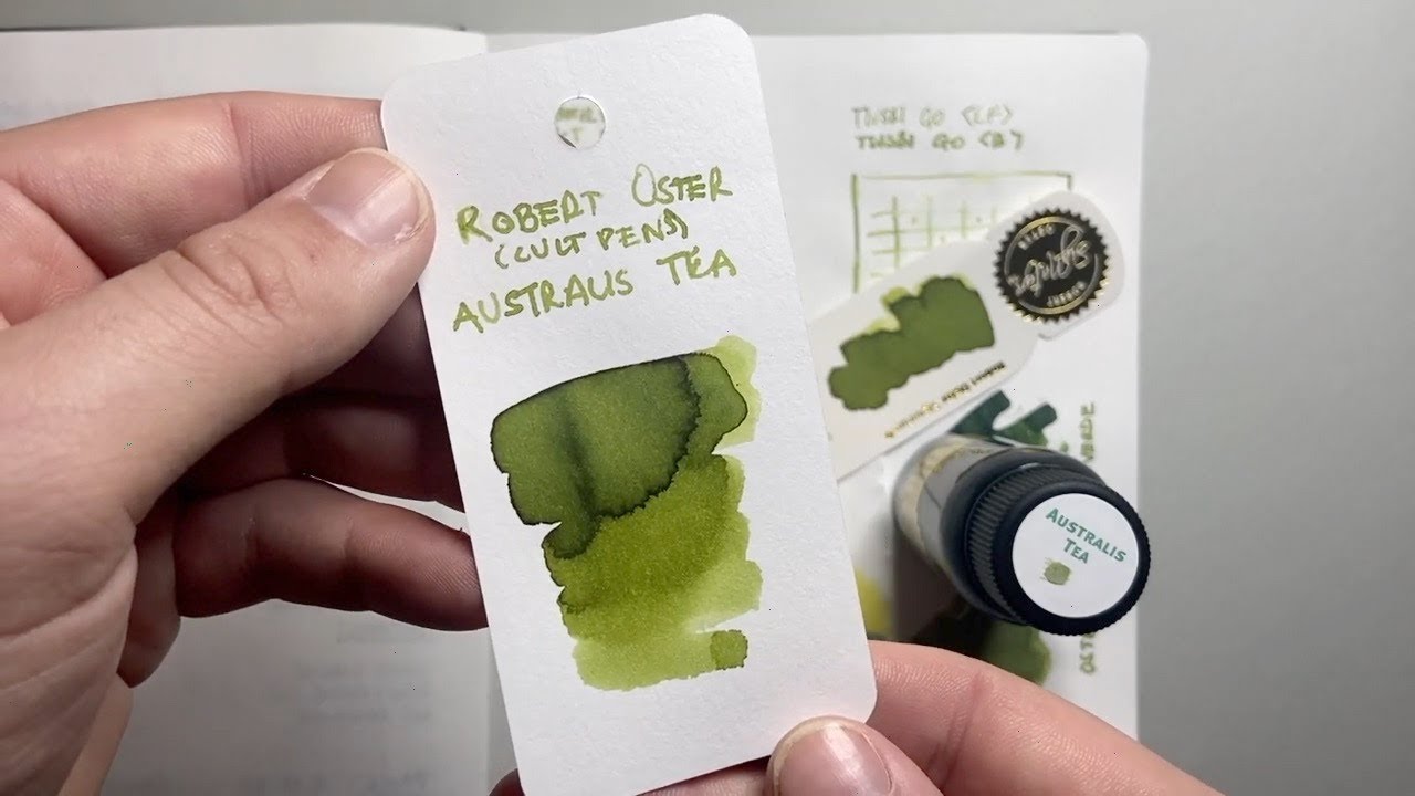 Robert Oster 'Australis Tea' Ink Review