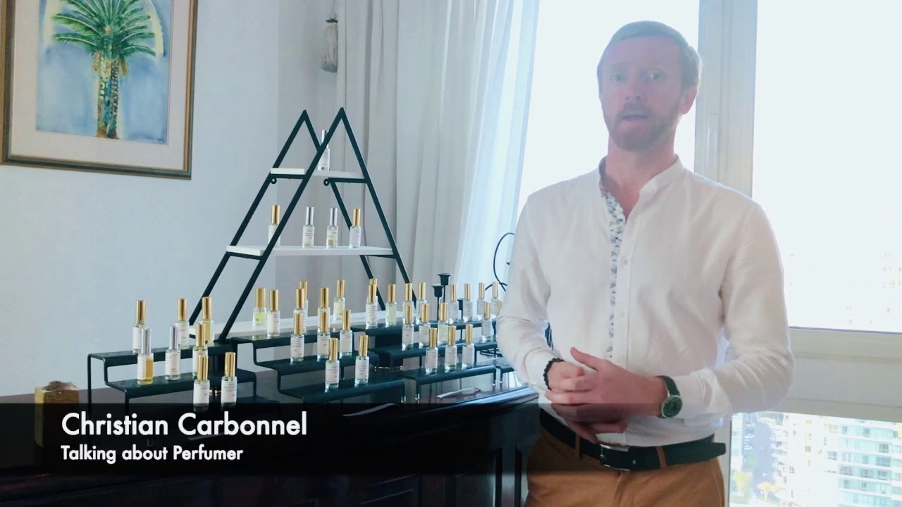 OLFACTIVE VISION, niche perfumery design studio. Part II Perfumers. Christian Carbonnel