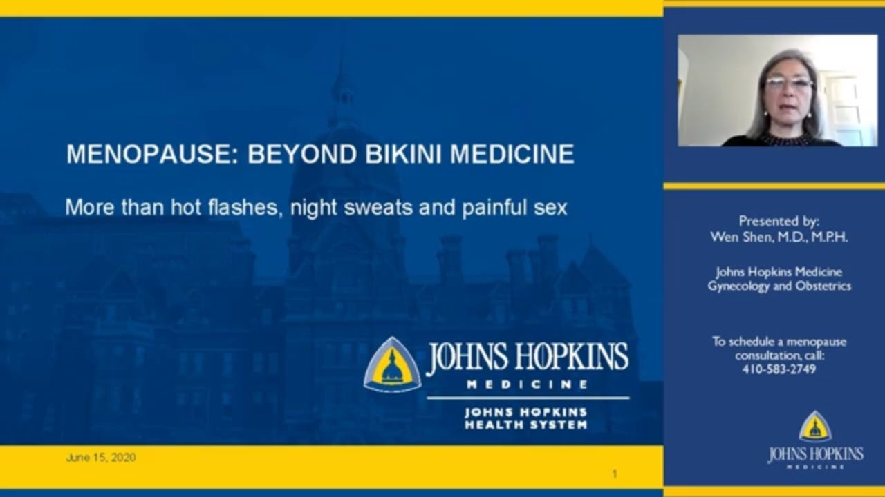 Menopause Webinar | Dr. Wen Shen