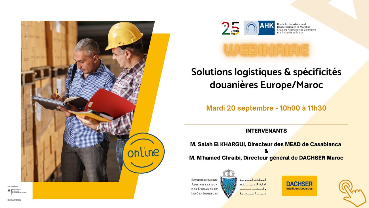 Solutions logistiques & spécificités douanières Europe Maroc