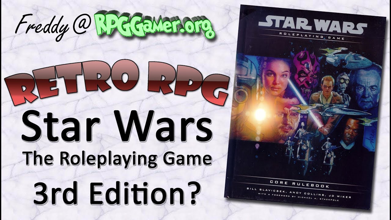 Retro RPG: Star Wars The Roleplaying Game (Wizards of the Coast)